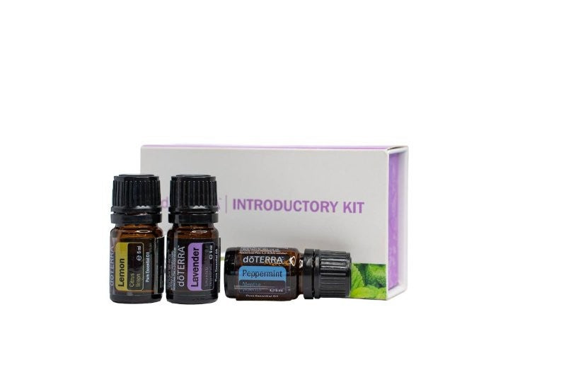 doTERRA Introductory Kit mit Lavendel Zitrone Pfefferminz