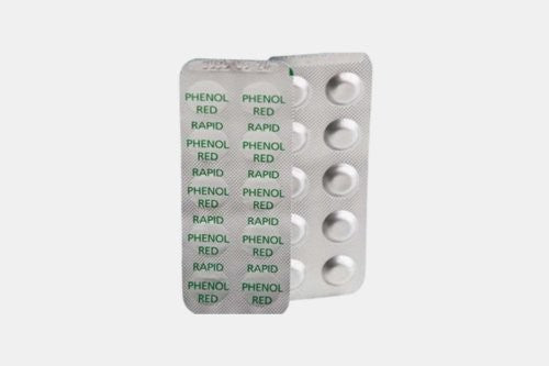 Phenol Rot Testtabletten 10 Stk. für manuellen Pooltester