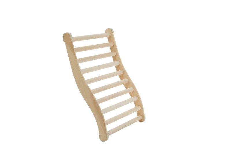 Sauna Rückenlehne ergonomisch aus Pappel 520 x 400 x 70 mm