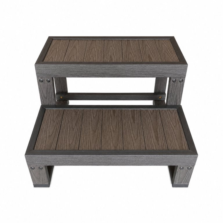 Whirlpool-Treppe Premium Dark Grey
