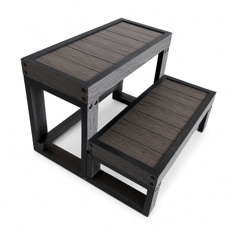 Whirlpool-Treppe Premium Dark Grey