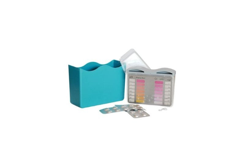 Pooltester pH/Cl mit Farbskala für Poolwasser