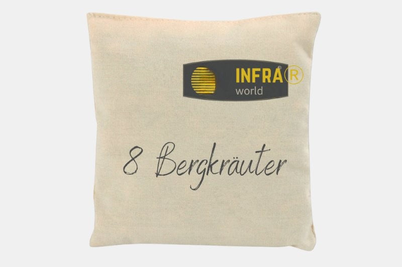 Duftkissen Infraworld für Sauna und Infrarot - 8 Bergkräuter