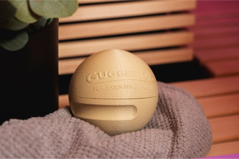 Saunakugel Guggemos aus PETG für Eisaufgüsse