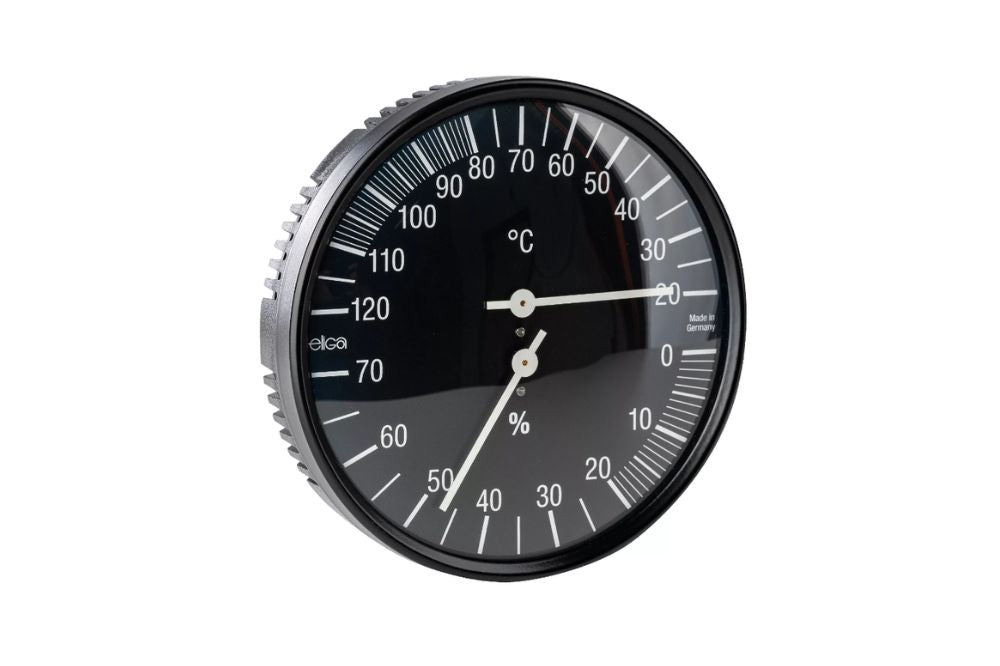 Sauna Klimamesser 135 mm als Thermo- und Hygrometer